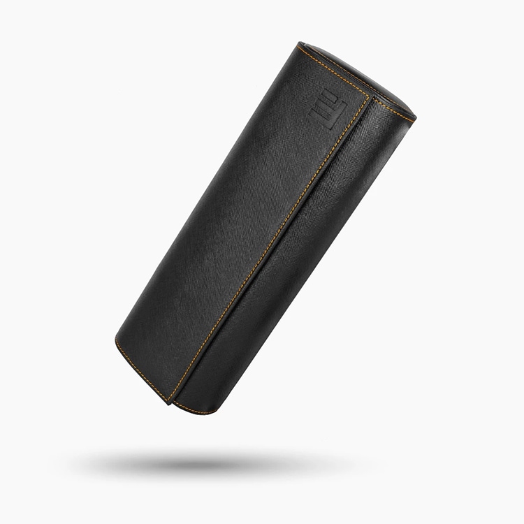 IFL Watches ウォッチロール 4本用 Saffiano Black ブラック 本革 高級